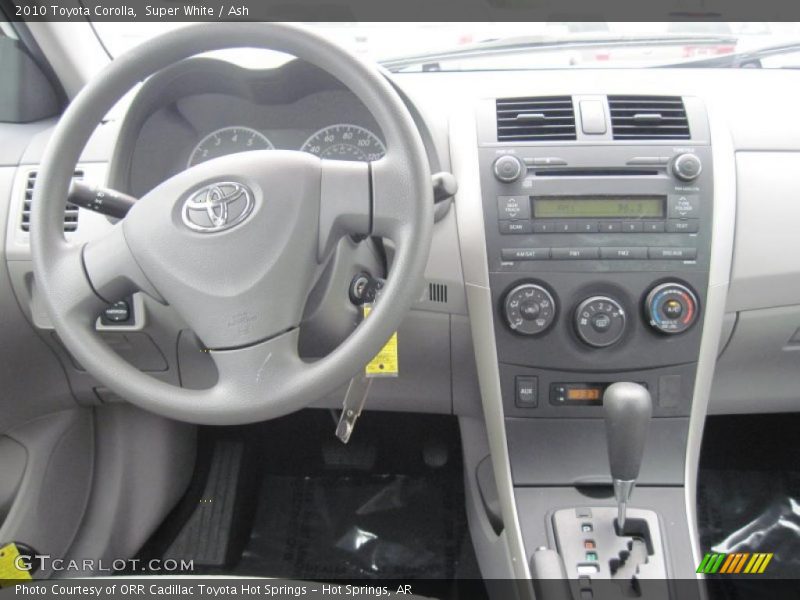 Super White / Ash 2010 Toyota Corolla