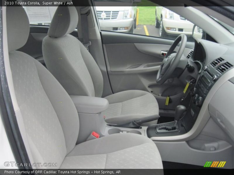Super White / Ash 2010 Toyota Corolla