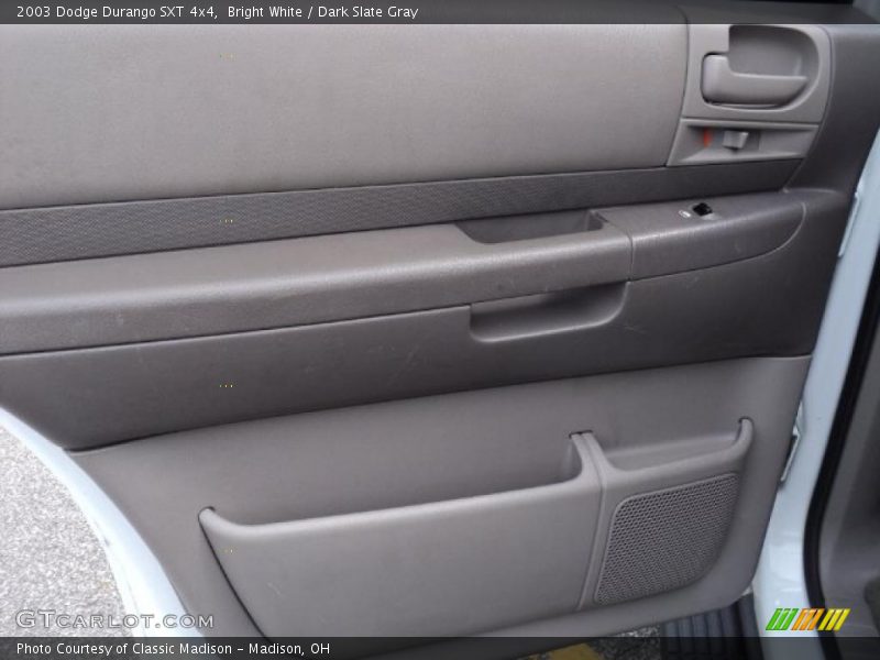 Bright White / Dark Slate Gray 2003 Dodge Durango SXT 4x4