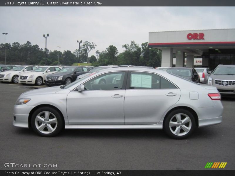 Classic Silver Metallic / Ash Gray 2010 Toyota Camry SE