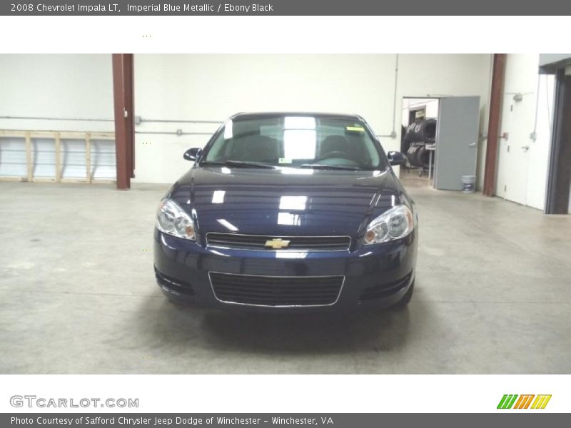Imperial Blue Metallic / Ebony Black 2008 Chevrolet Impala LT