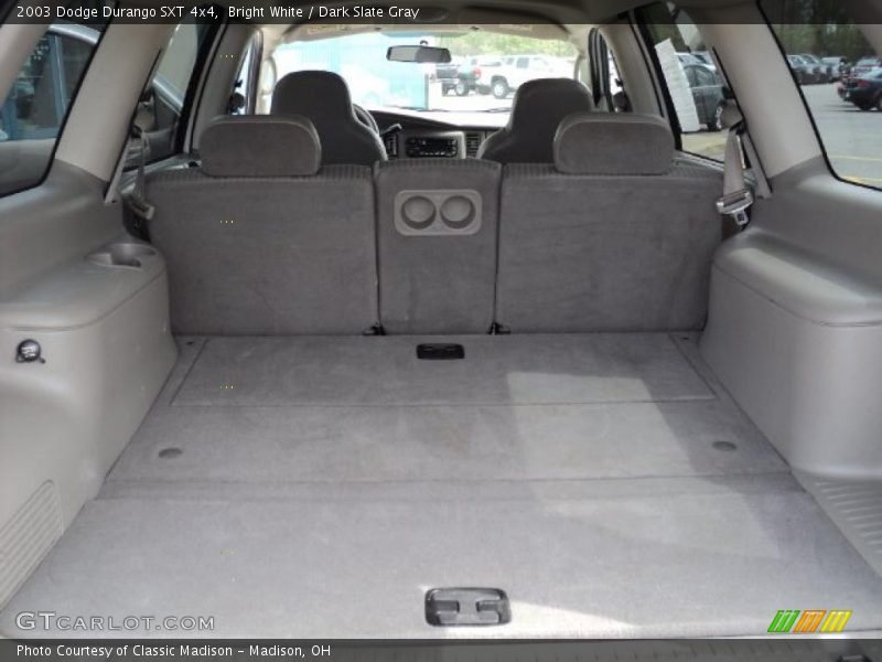 Bright White / Dark Slate Gray 2003 Dodge Durango SXT 4x4