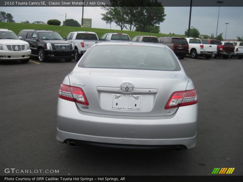 Classic Silver Metallic / Ash Gray 2010 Toyota Camry SE