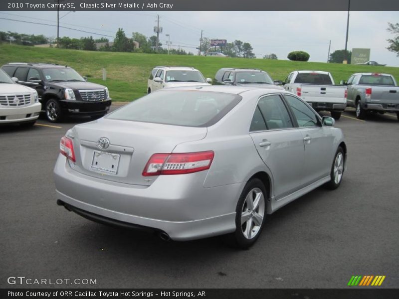 Classic Silver Metallic / Ash Gray 2010 Toyota Camry SE