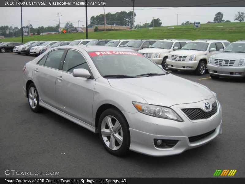 Classic Silver Metallic / Ash Gray 2010 Toyota Camry SE