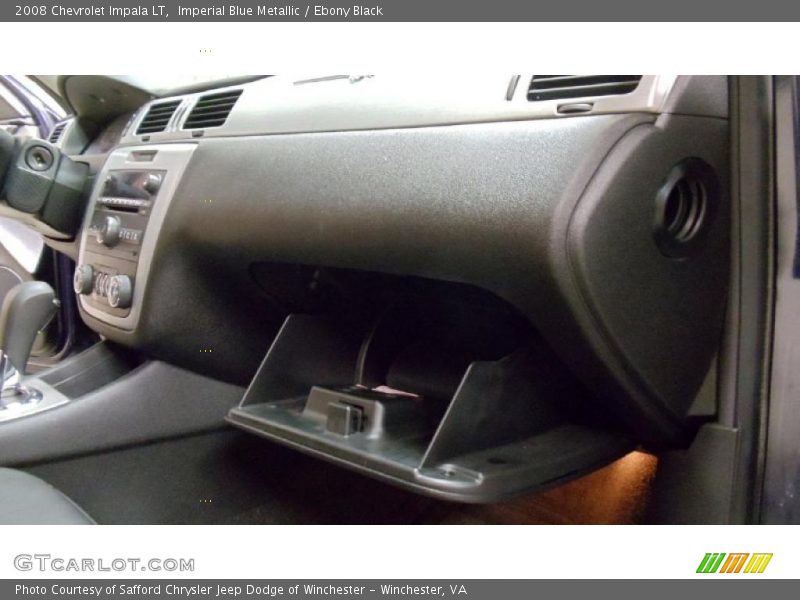 Imperial Blue Metallic / Ebony Black 2008 Chevrolet Impala LT