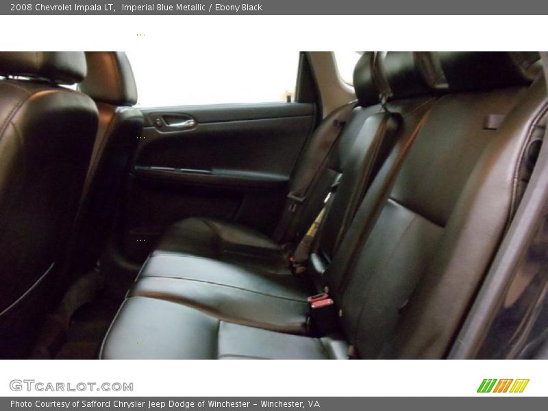 Imperial Blue Metallic / Ebony Black 2008 Chevrolet Impala LT