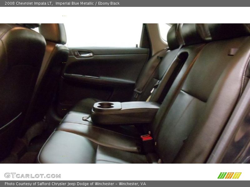 Imperial Blue Metallic / Ebony Black 2008 Chevrolet Impala LT