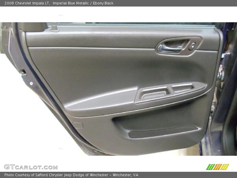 Imperial Blue Metallic / Ebony Black 2008 Chevrolet Impala LT