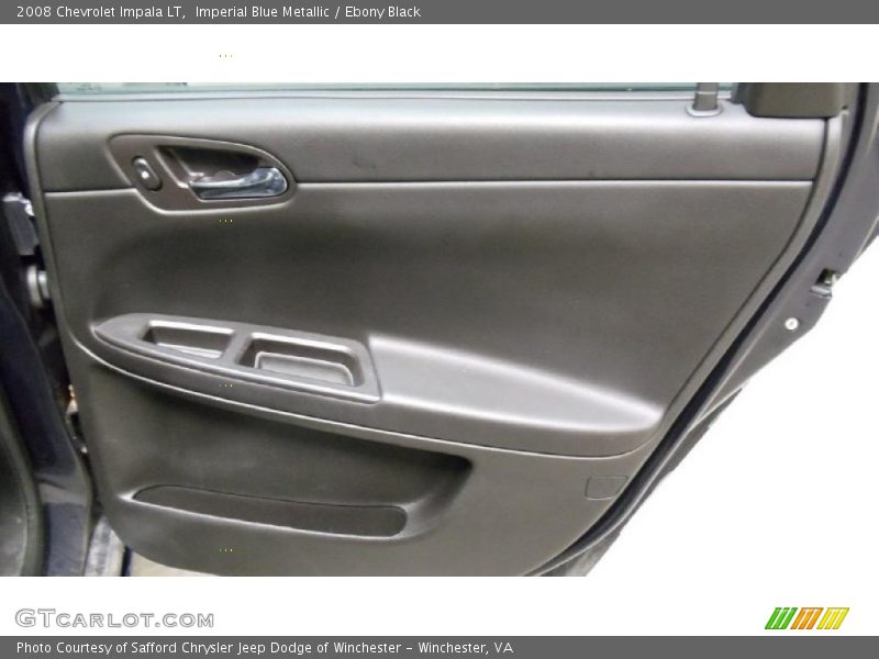 Imperial Blue Metallic / Ebony Black 2008 Chevrolet Impala LT