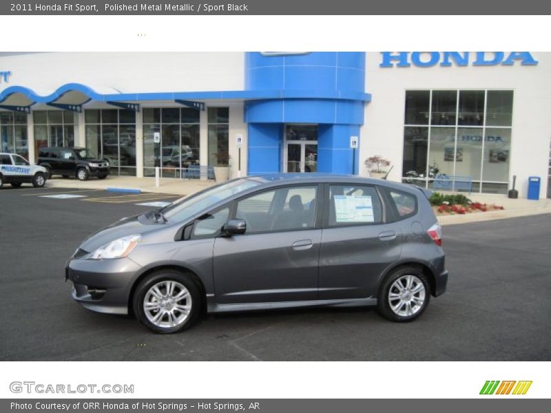 Polished Metal Metallic / Sport Black 2011 Honda Fit Sport