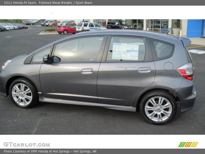 Polished Metal Metallic / Sport Black 2011 Honda Fit Sport
