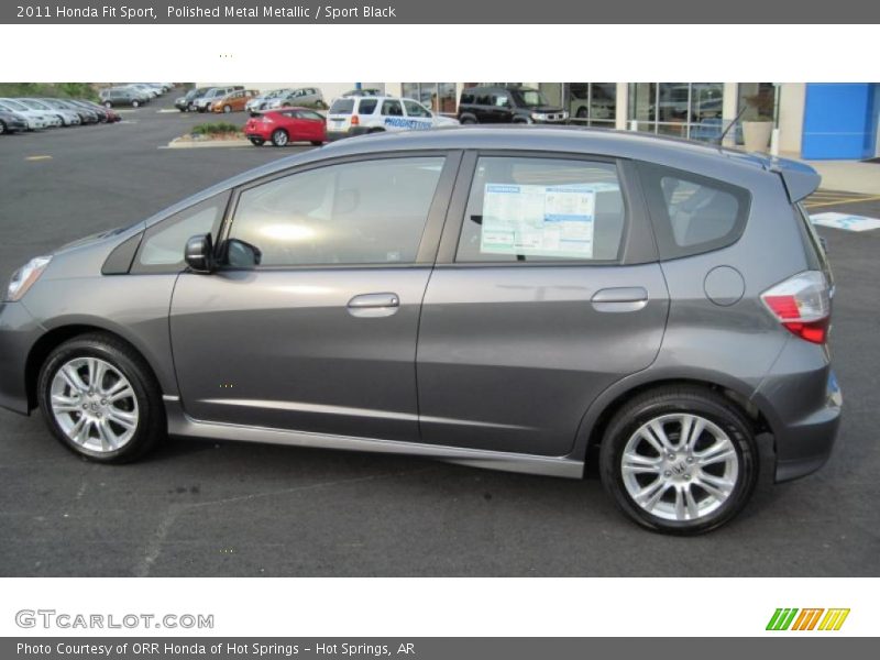 Polished Metal Metallic / Sport Black 2011 Honda Fit Sport