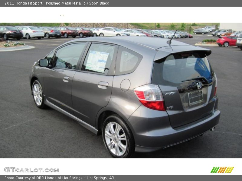 Polished Metal Metallic / Sport Black 2011 Honda Fit Sport