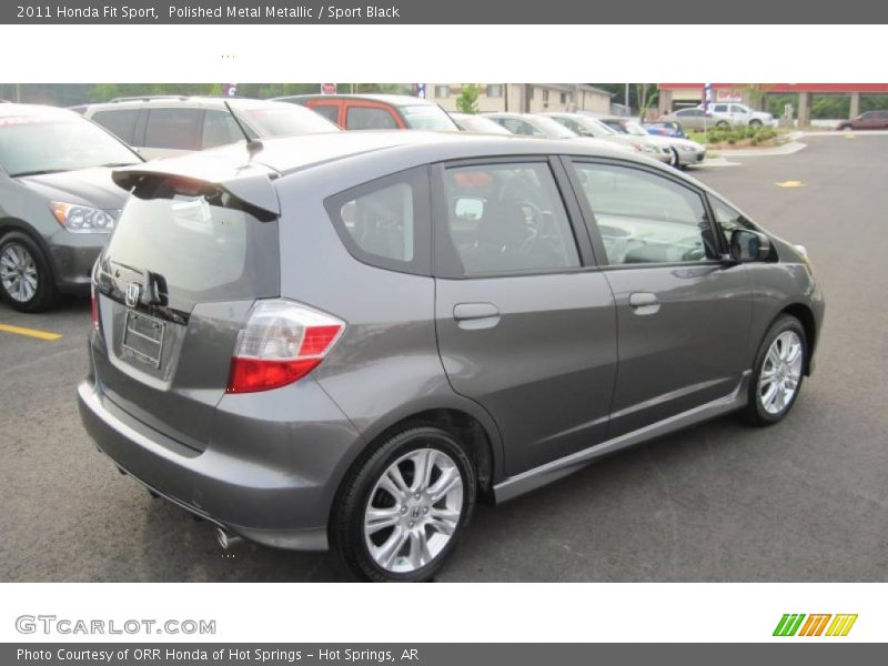 Polished Metal Metallic / Sport Black 2011 Honda Fit Sport