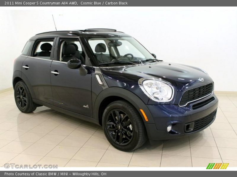 Front 3/4 View of 2011 Cooper S Countryman All4 AWD
