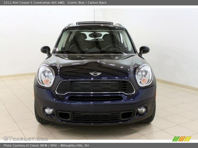 Cosmic Blue / Carbon Black 2011 Mini Cooper S Countryman All4 AWD