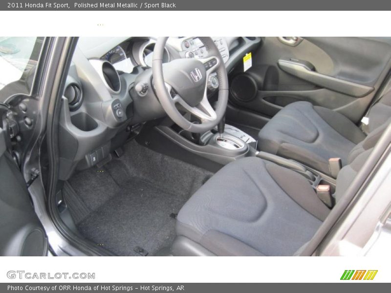  2011 Fit Sport Sport Black Interior