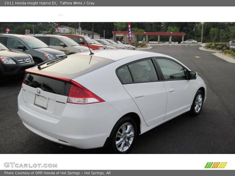 Taffeta White / Gray 2011 Honda Insight Hybrid EX