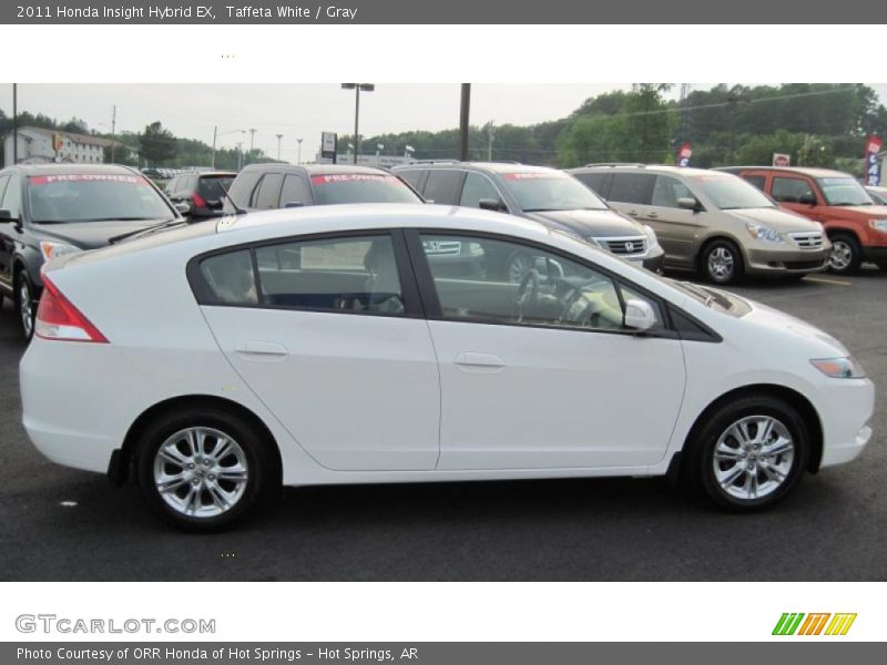 Taffeta White / Gray 2011 Honda Insight Hybrid EX