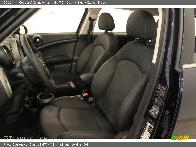  2011 Cooper S Countryman All4 AWD Carbon Black Interior