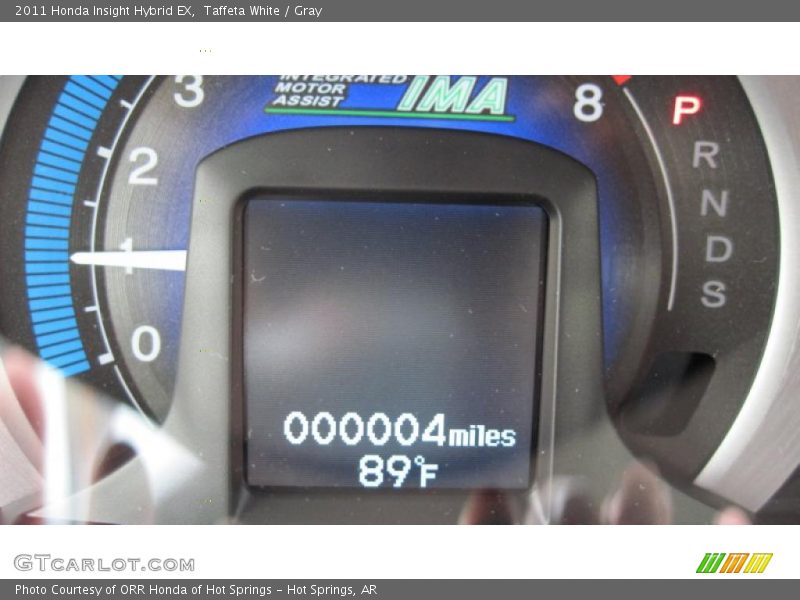 Taffeta White / Gray 2011 Honda Insight Hybrid EX