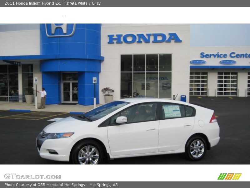 Taffeta White / Gray 2011 Honda Insight Hybrid EX