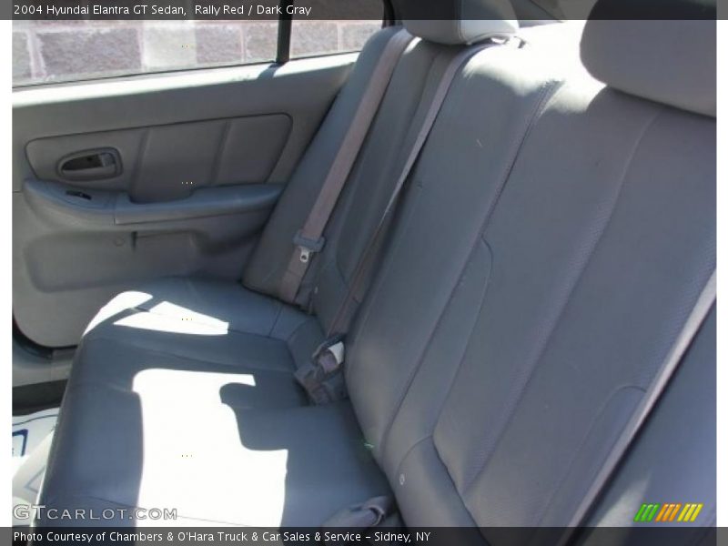 Rally Red / Dark Gray 2004 Hyundai Elantra GT Sedan