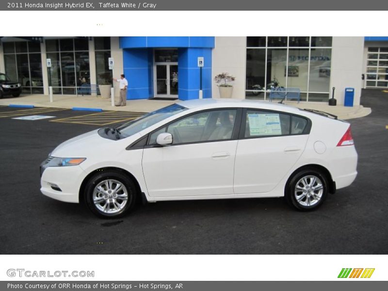 Taffeta White / Gray 2011 Honda Insight Hybrid EX