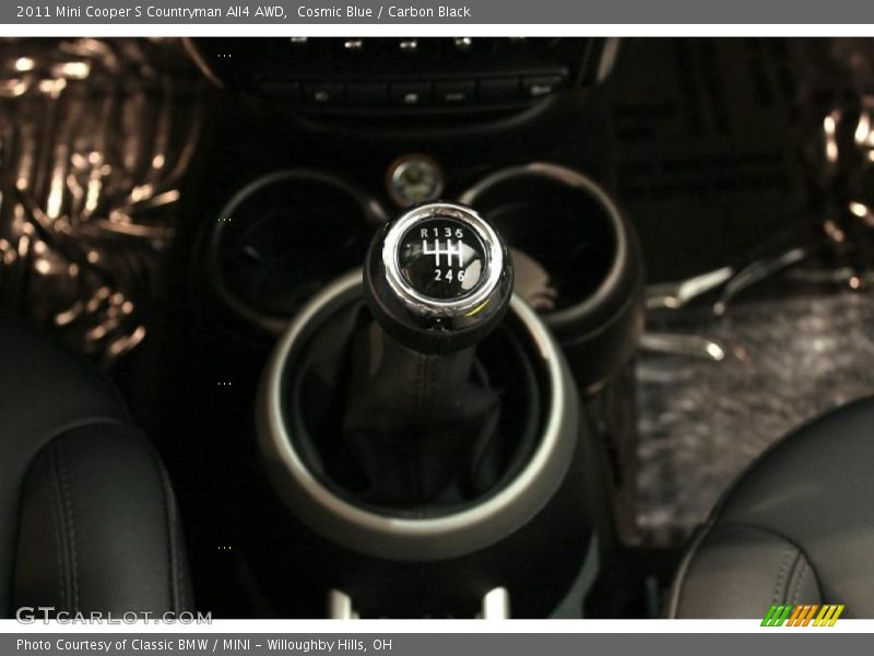  2011 Cooper S Countryman All4 AWD 6 Speed Manual Shifter