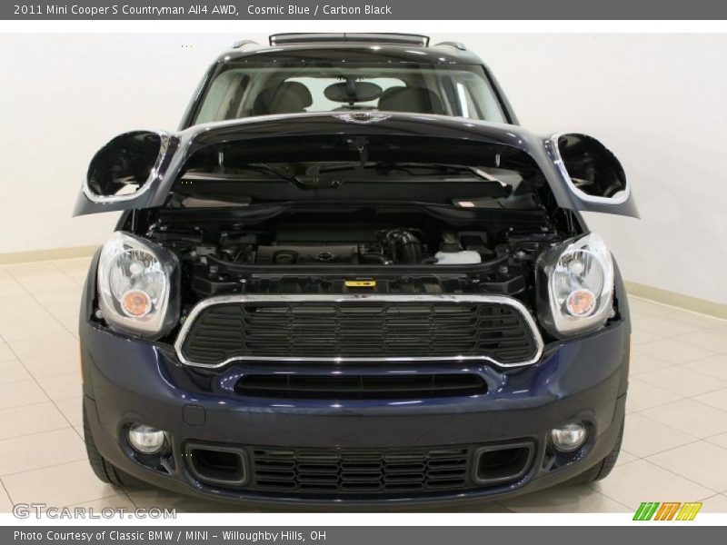 Cosmic Blue / Carbon Black 2011 Mini Cooper S Countryman All4 AWD