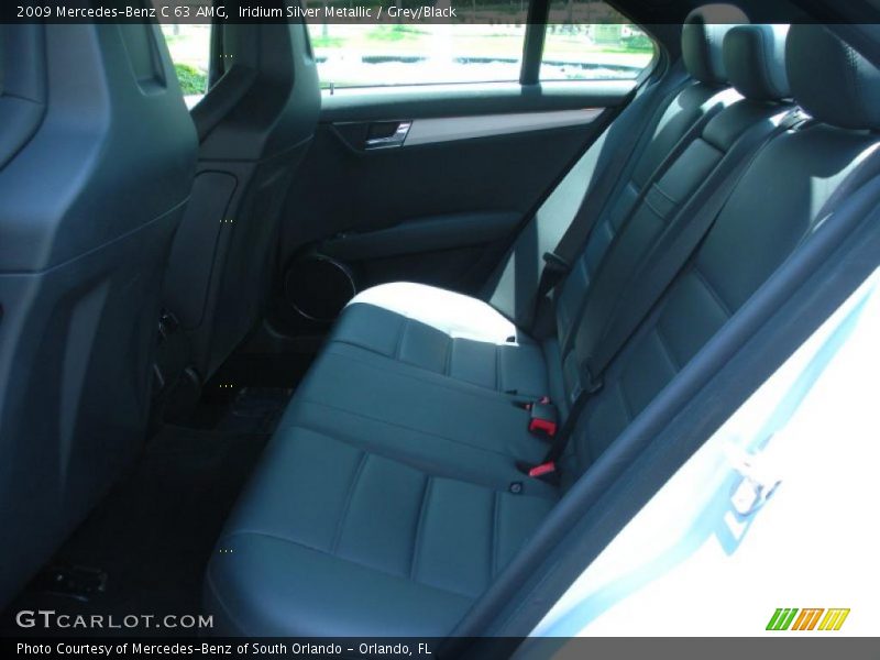 Iridium Silver Metallic / Grey/Black 2009 Mercedes-Benz C 63 AMG