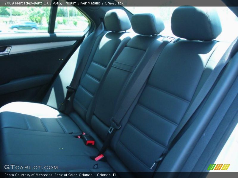 Iridium Silver Metallic / Grey/Black 2009 Mercedes-Benz C 63 AMG