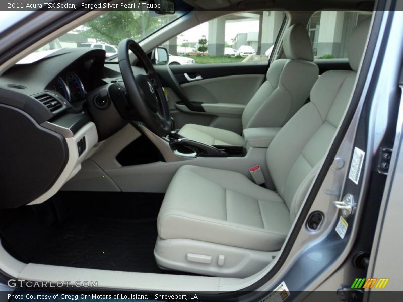  2011 TSX Sedan Taupe Interior