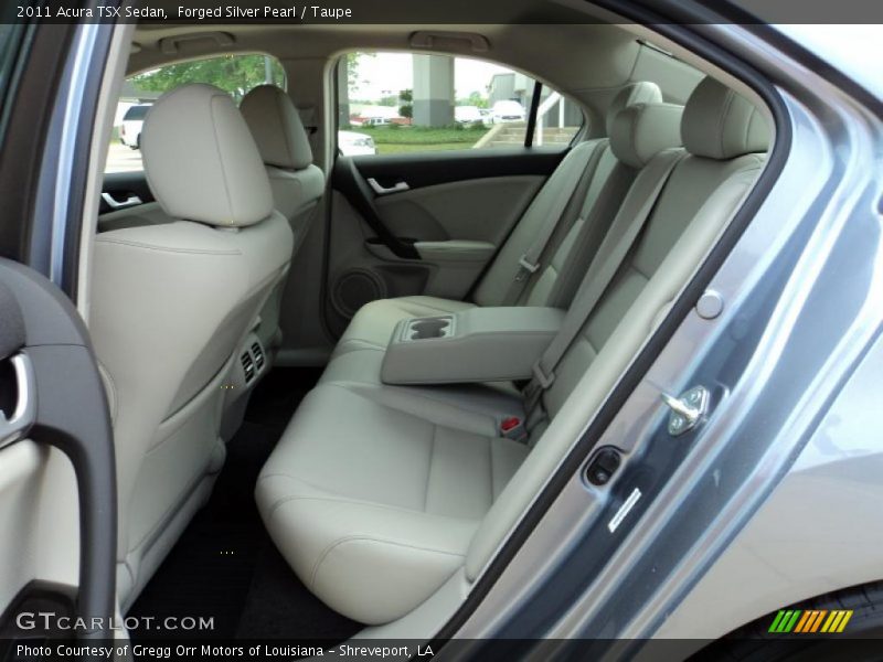  2011 TSX Sedan Taupe Interior