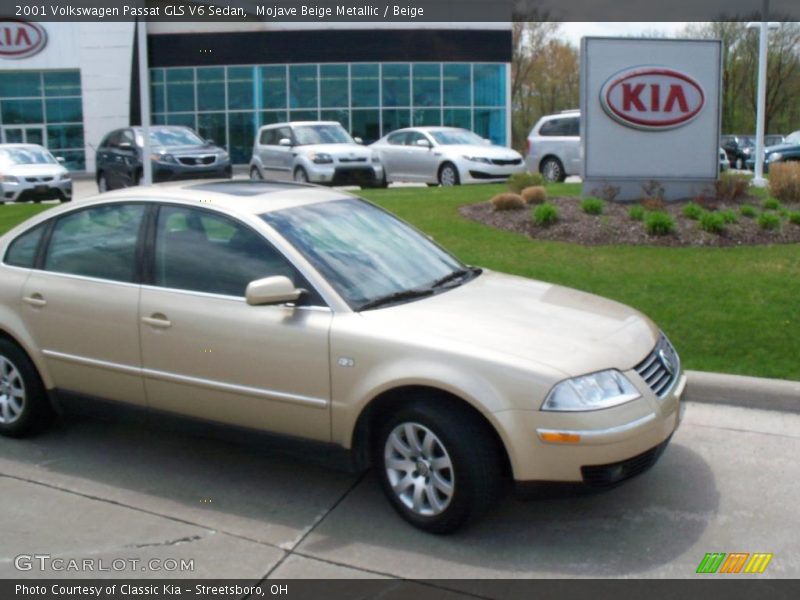 Mojave Beige Metallic / Beige 2001 Volkswagen Passat GLS V6 Sedan