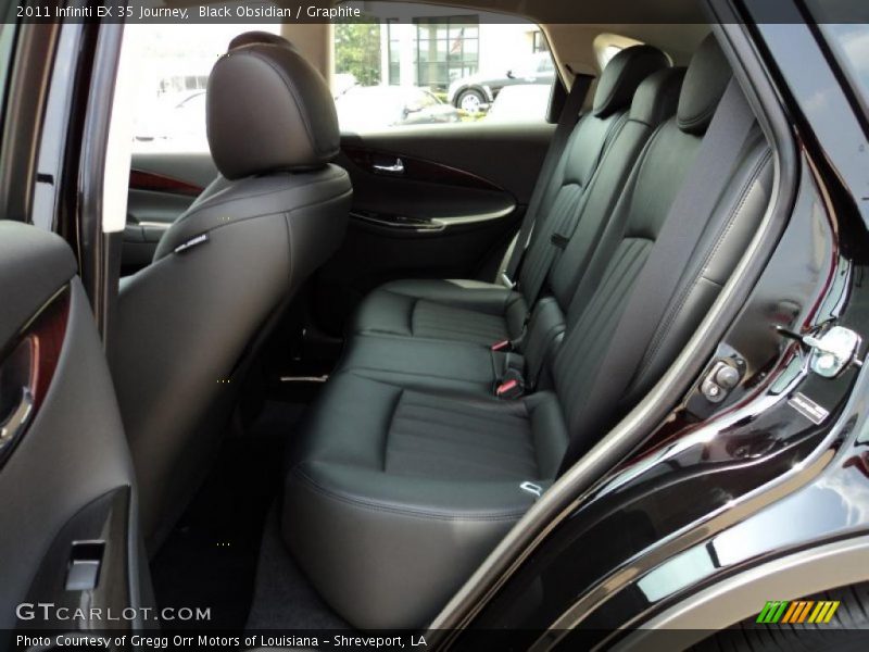 Black Obsidian / Graphite 2011 Infiniti EX 35 Journey