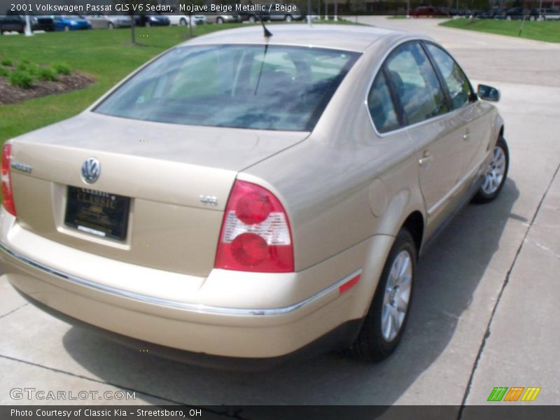 Mojave Beige Metallic / Beige 2001 Volkswagen Passat GLS V6 Sedan