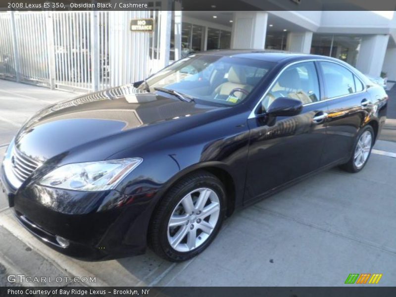 Obsidian Black / Cashmere 2008 Lexus ES 350