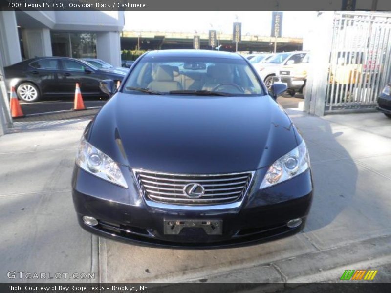 Obsidian Black / Cashmere 2008 Lexus ES 350