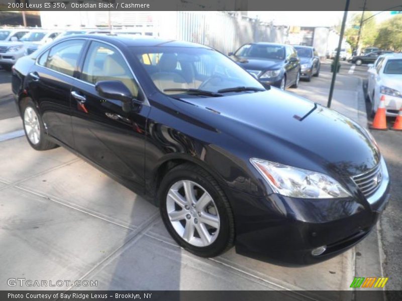 Obsidian Black / Cashmere 2008 Lexus ES 350