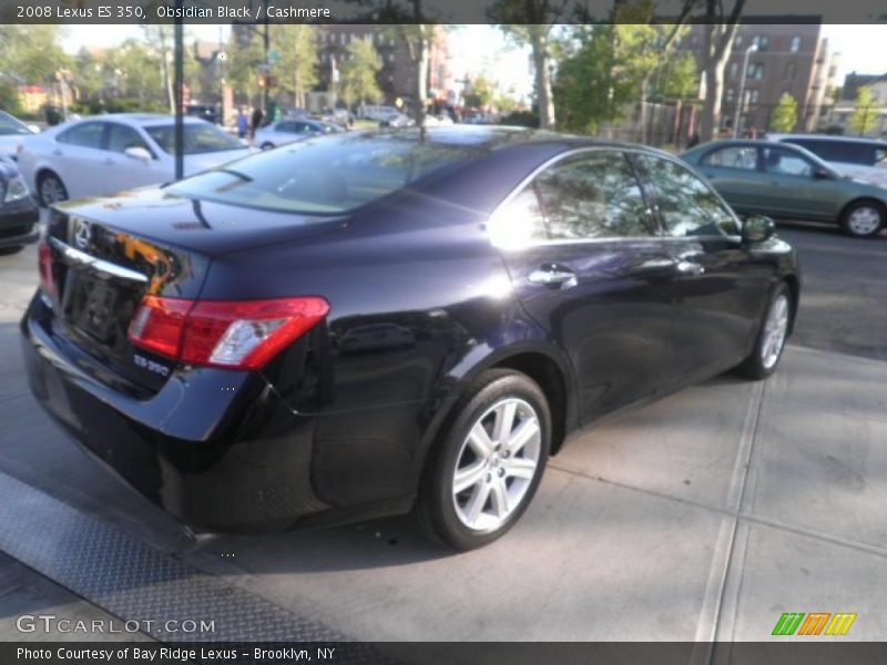 Obsidian Black / Cashmere 2008 Lexus ES 350
