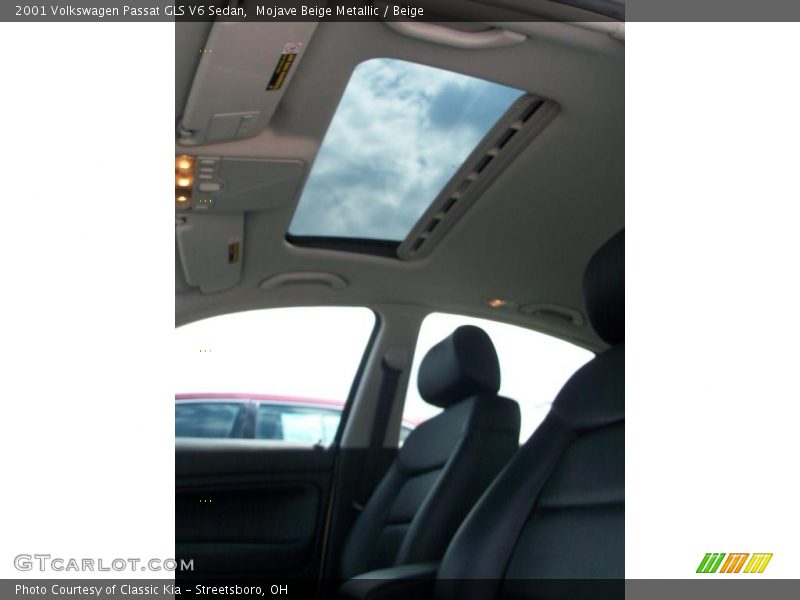 Mojave Beige Metallic / Beige 2001 Volkswagen Passat GLS V6 Sedan