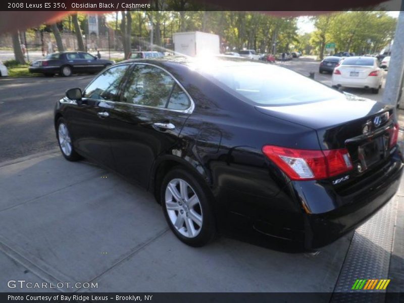Obsidian Black / Cashmere 2008 Lexus ES 350