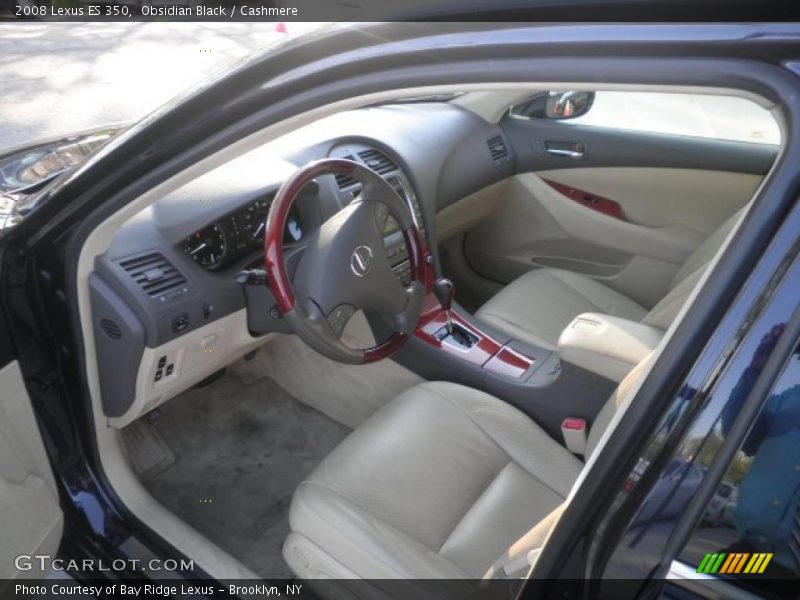 Obsidian Black / Cashmere 2008 Lexus ES 350