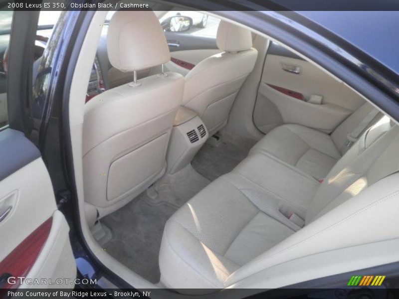 Obsidian Black / Cashmere 2008 Lexus ES 350