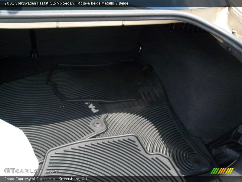 Mojave Beige Metallic / Beige 2001 Volkswagen Passat GLS V6 Sedan