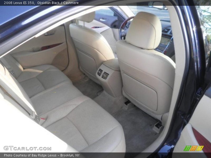 Obsidian Black / Cashmere 2008 Lexus ES 350