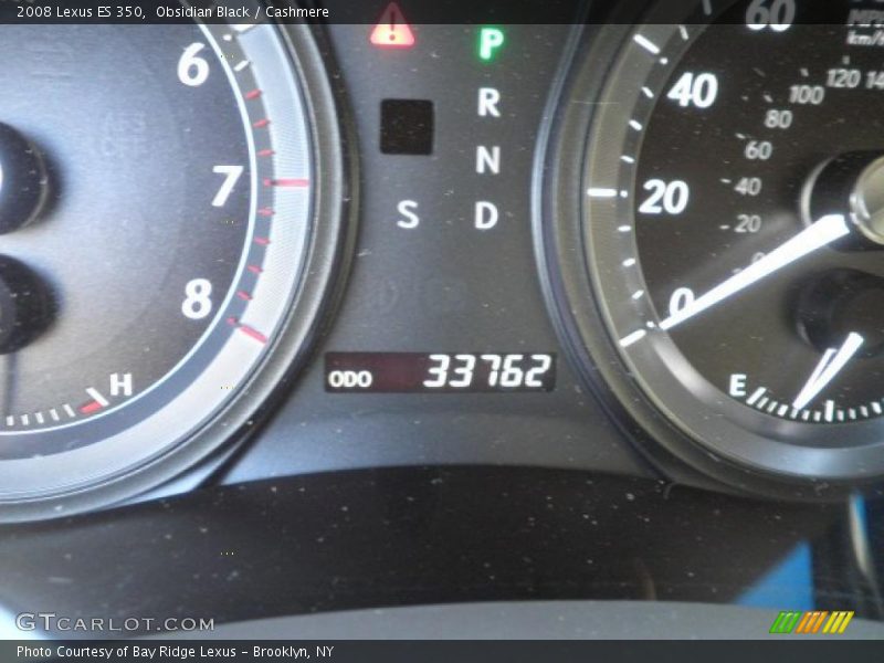 Obsidian Black / Cashmere 2008 Lexus ES 350