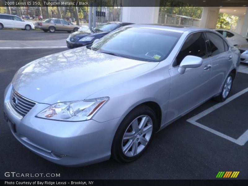 Tungsten Metallic / Black 2008 Lexus ES 350